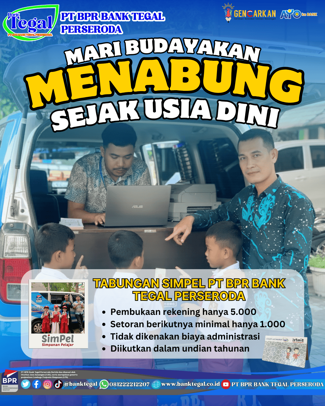 🚀 Tabungan SimPel Bank Tegal: Solusi Praktis Dorong Pelajar Jadi Melek Finansial